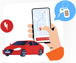 Xe đến đón bạn tận nơi